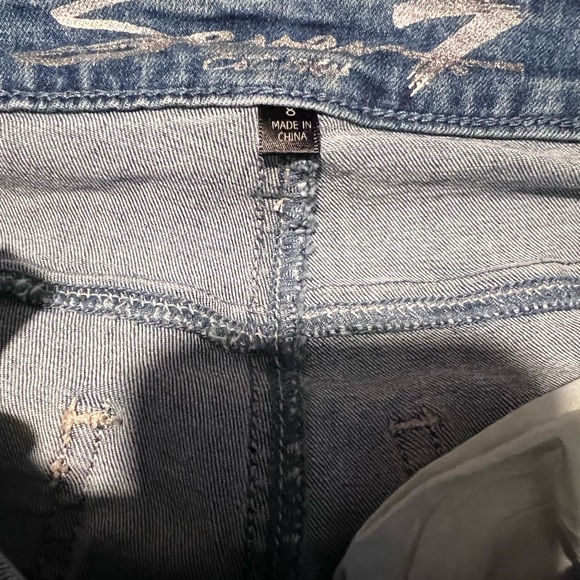 Embroidered Jeans size 8 - Picture 5 of 7